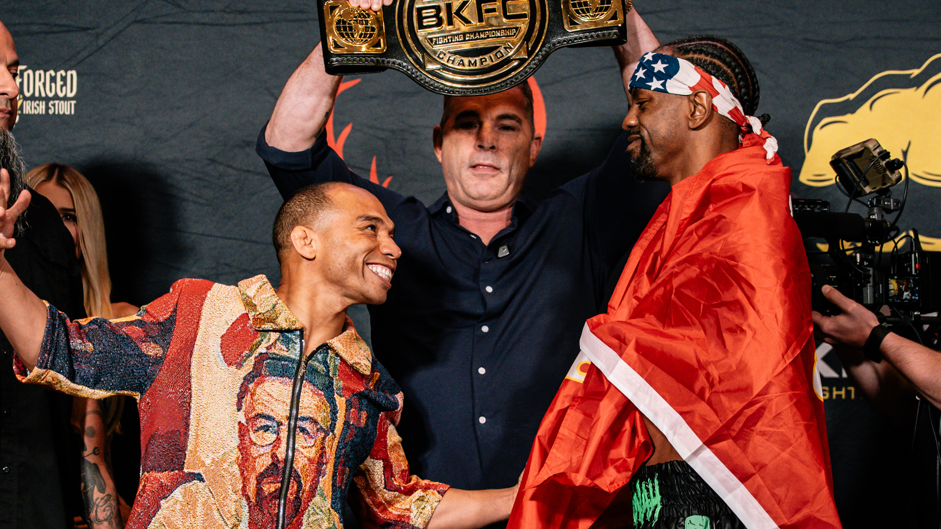 All that's left is Saturday Fight Night at the Prudential Center in Newark, NJ!