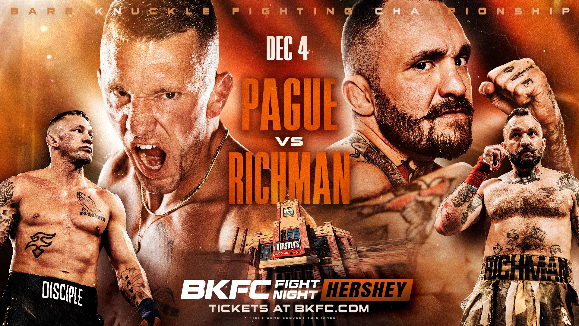 BKFC FIGHT NIGHT HERSHEY
